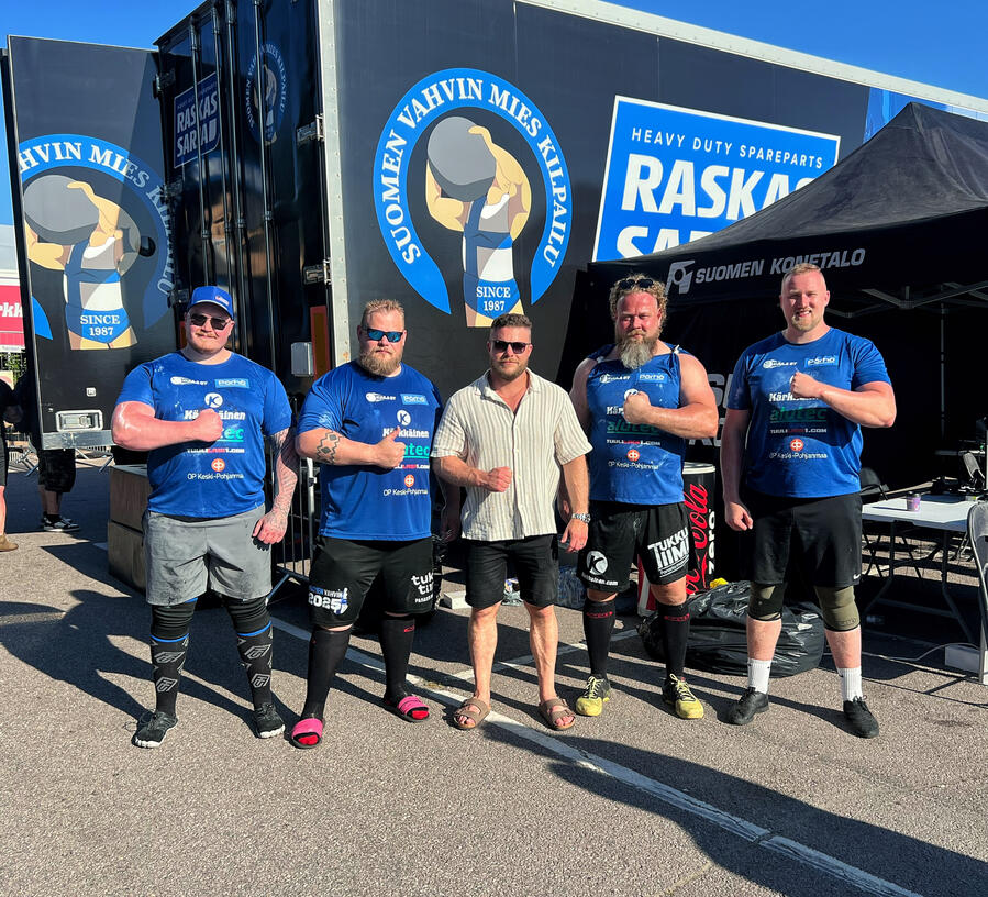 Oliver Uukuniemen Vahvin U105kg ja paikka SVM Finaaliin